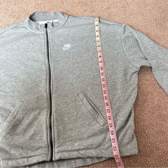 Nike Sportswear Oversized Bomber Full Zip Sweatshirt Women's S - Picture 3 of 6